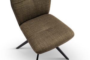 Home Elegante draaistoel in groen met moderne sfeer in een stijlvol interieur
